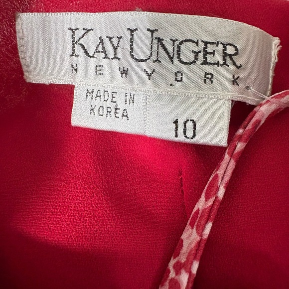 Kay Unger Vintage Silk Dress - Picture 10 of 11